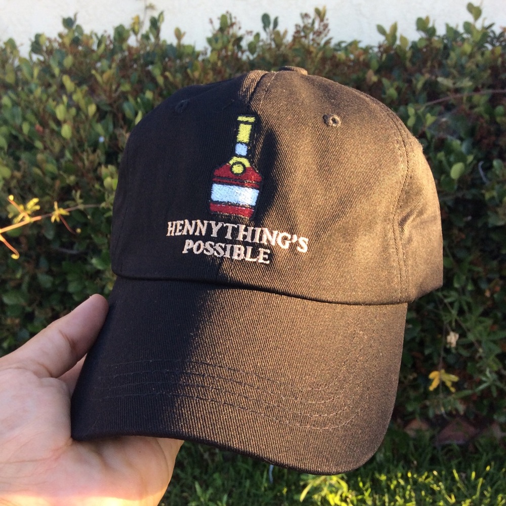 Hennything is possible Dad Hat NWT